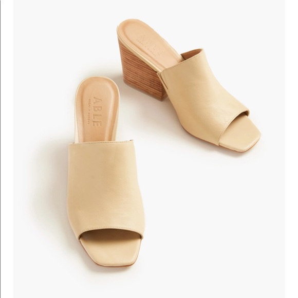 ABLE Rojas sandals in bone Size 8.5 - Picture 2 of 13